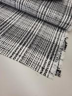 5,20 meter couture katoen zwart wit ruit, 120 cm of meer, Ophalen of Verzenden, Katoen, Nieuw