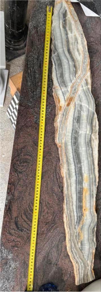 Prachtig Laguna Lace Agaat stuk, Ophalen, Overige materialen, Nieuw, Kei