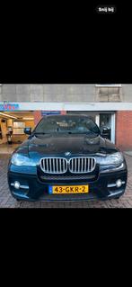 BMW X6 3.0 I Xdrive 35I AUT 2008 Zwart/Nap, Auto's, BMW, Zwart, 4 stoelen, Zwart, Vierwielaandrijving