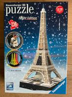 Ravensburger 3D Puzzel Eiffeltoren Night Edition - 216 stuks, Hobby en Vrije tijd, Denksport en Puzzels, Ophalen of Verzenden