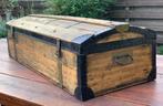 Kist uit Frankrijk met mooie details, schatkist, hutkoffer, Ophalen, Minder dan 50 cm, 50 tot 100 cm, Minder dan 50 cm