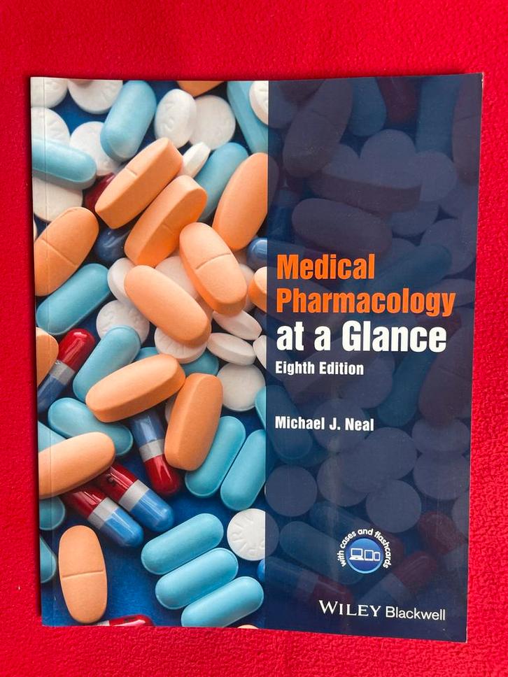 Medical Pharmacology at a Glance - 8e, Boeken, Studieboeken en Cursussen, Gelezen, HBO, Beta, Ophalen of Verzenden