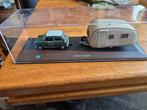 Modelauto Mini Cooper met caravan., Ophalen of Verzenden, Nieuw, Auto