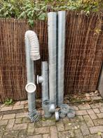 Ventilatie buizen, Doe-het-zelf en Verbouw, Buizen en Afvoer, Ophalen, Afvoer, Pvc, Zo goed als nieuw