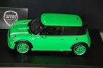 1:18 MINI COOPER S neon green Engup models WRH, Verzenden, Zo goed als nieuw, Auto, Overige merken