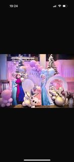Frozen Feest Decoratie Set, Ophalen of Verzenden, Nieuw, Versiering, Film of Tv