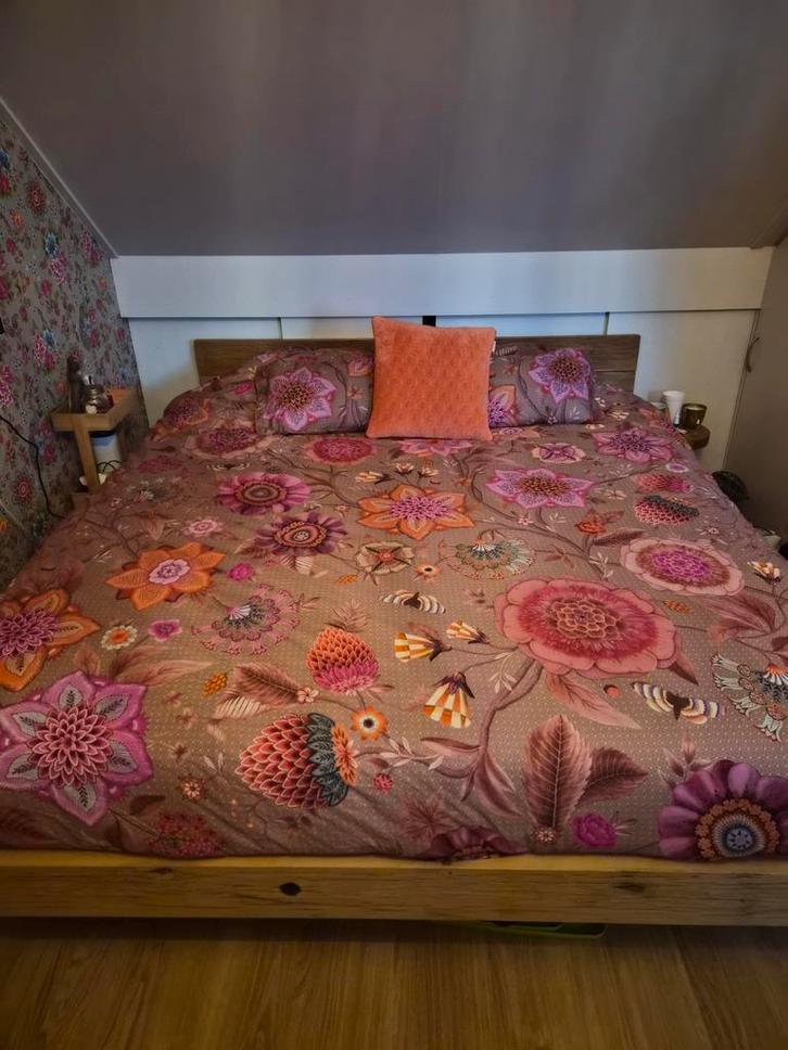 Pip Studio Viva La Vida Dekbedovertrek 240x220, Huis en Inrichting, Slaapkamer | Beddengoed, Zo goed als nieuw, Dekbedovertrek