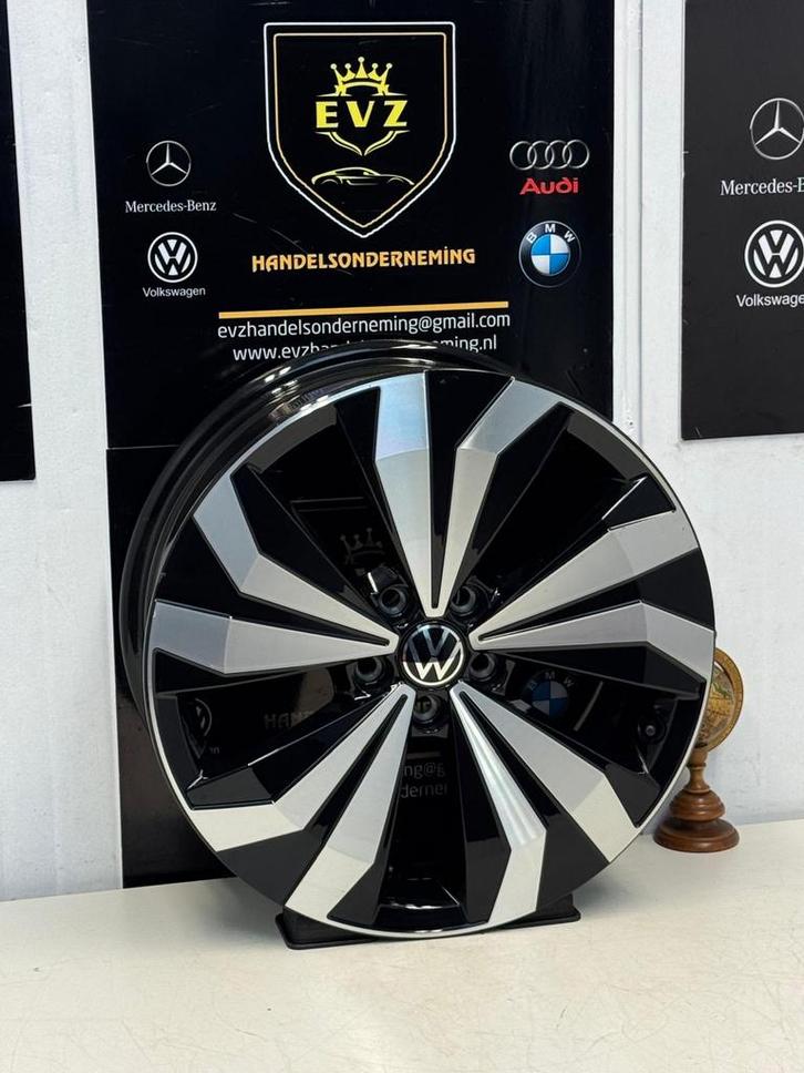 VW Polo 2G 1.0 Velg lichtmetaal 17 inch bj.2018, Auto-onderdelen, Banden en Velgen, Velg(en), Zomerbanden, 17 inch, Gebruikt, Ophalen of Verzenden