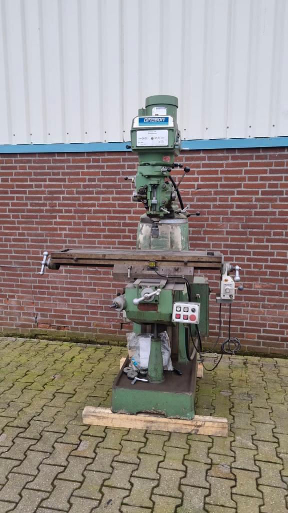 OMEGON Freesbank, Doe-het-zelf en Verbouw, Draaibanken, Gebruikt, Freesbank, Minder dan 500 mm, Ophalen