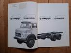 Mercedes-Benz L 1813 vrachtwagenbrochure - 1972, Ophalen of Verzenden, Zo goed als nieuw, Mercedes