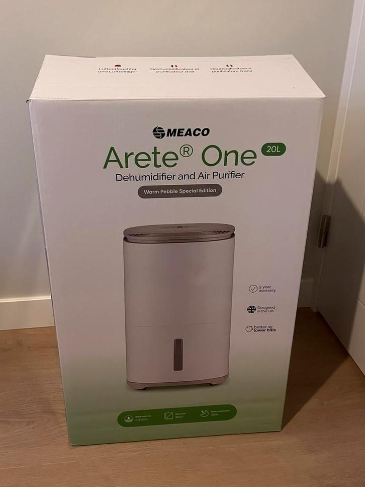 Meaco Luchtontvochtiger 12L (zgan - nieuwprijs €190), Witgoed en Apparatuur, Luchtbehandelingsapparatuur, Zo goed als nieuw, Luchtontvochter