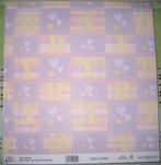 Scrapbook vel papier blad thema: Baby., Ophalen of Verzenden, Nieuw, Papier of Karton, Overige merken