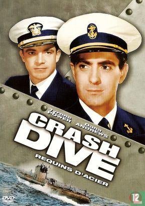 crash dive ( tyrone power , dana andrews ), Ophalen of Verzenden, Zo goed als nieuw, Actie en Avontuur, Alle leeftijden