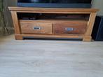 Mooi teakhouten tv meubel., Ophalen, Landelijk/robuust, 100 tot 150 cm, Teakhout