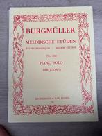 Burgmüller Melodische Etüden Op. 100 - Piano Solo, Gebruikt, Klassiek, Ophalen of Verzenden, Artiest of Componist