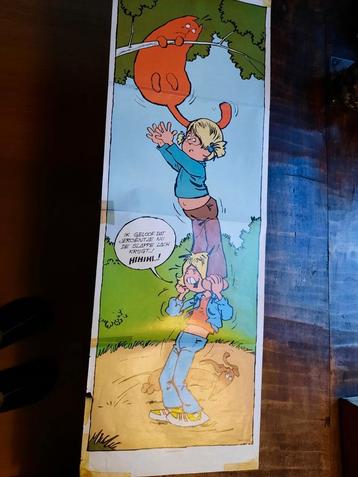 Poster Jan Jans en de kinderen.  Catootje en Jeroentje beschikbaar voor biedingen