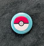 Pokemon Pokeball Button / Speldje – 25mm, Verzenden, Nieuw, Overige onderwerpen, Button