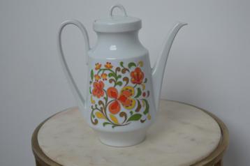Vintage retro koffiepot/theepot Bareuther Waldsassen beschikbaar voor biedingen