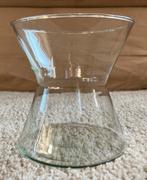 Glazen Vaas - Modern Design, Overige kleuren, Ophalen of Verzenden, Minder dan 50 cm, Glas
