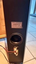 Wharfedale Diamond 9.5 front speakers met spikes, Audio, Tv en Foto, Luidsprekers, Zo goed als nieuw, 120 watt of meer, Front, Rear of Stereo speakers
