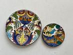 wandbord 2x Ceramar made in Spain Majolica, Ophalen of Verzenden