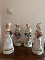 Porseleinen Beeldjes Set van 4, Antiek en Kunst, Antiek | Porselein, Ophalen of Verzenden
