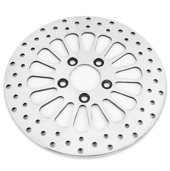 Remschijven RVS gepolijst, (fat spokes), Motoren, Onderdelen | Harley-Davidson, Nieuw, Ophalen of Verzenden