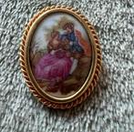 Limoges Broche France, Sieraden, Tassen en Uiterlijk, Ophalen of Verzenden, Zo goed als nieuw, Overige materialen