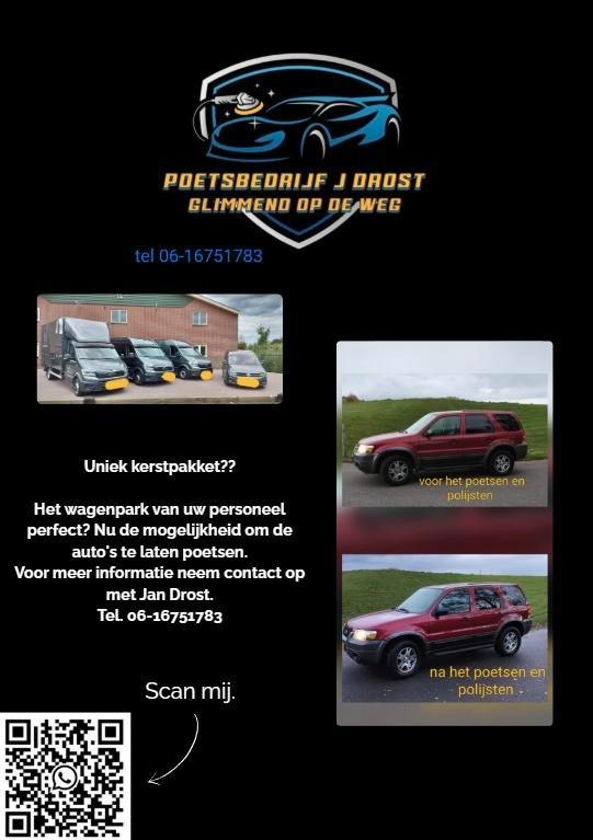 Uniek kerstpakket? Auto poetsen en polijsten weggeven, Tickets en Kaartjes, Overige Tickets en Kaartjes, Eén persoon