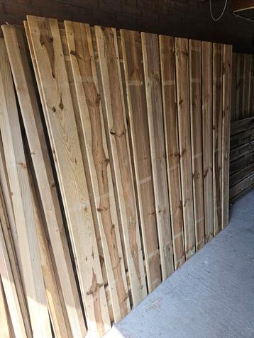 Grenen schutting geïmpregneerd 180 cm x 180 cm | NIEUW beschikbaar voor biedingen