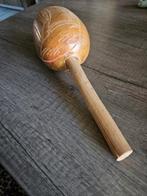 Vintage handpercussie maraca instrument van hout..., Ophalen of Verzenden, Gebruikt, Melodische percussie