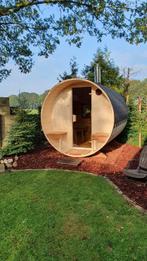 Uw Eigen Barrel sauna,Gemonteerd op Locatie, Ophalen of Verzenden, Nieuw, Fins of Traditioneel, Complete sauna