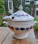 Boerenbont soepterrine, Huis en Inrichting, Keuken | Servies, Overige typen, Ophalen of Verzenden, Zo goed als nieuw, Aardewerk