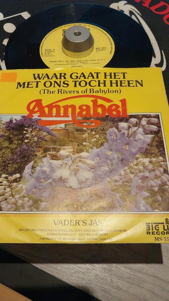 Annabel. Waar gaat het met ons toch heen, Cd's en Dvd's, Vinyl Singles, Zo goed als nieuw, Single, Nederlandstalig, Ophalen