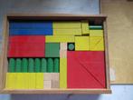 Oude blokkendoos met houten blokken, vintage, Kinderen en Baby's, Speelgoed | Houten speelgoed, Oosterveldweg 15, 7274 DZ, Gebruikt