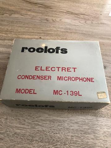 Microfoon van Roelofs. Model MC-1 39 L beschikbaar voor biedingen