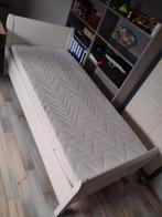 1 persoons bed 90x200, Huis en Inrichting, Slaapkamer | Bedden, Ophalen, 90 cm, Eenpersoons, Wit