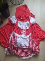 Rood kapje jurk en cape maat xl, Kleding | Dames, Ophalen, Zo goed als nieuw, Maat 46/48 (XL) of groter, Carnaval