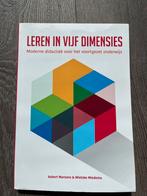 Robert Marzano - Leren in vijf dimensies, Ophalen of Verzenden, Nieuw, Robert Marzano; Wietske Miedema