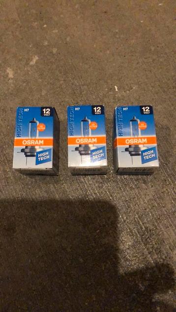 Osram H7 High Tech 12V Autolamp 3 stuks beschikbaar voor biedingen
