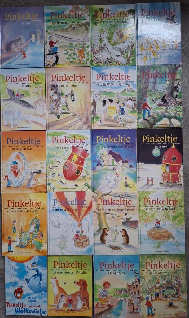 Pinkeltje Boeken, moderne stijl, 20 stuks, als nieuw!, Ophalen of Verzenden, Gelezen, Dick Laan, Fictie algemeen