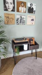 Houten LP meubel kast, voor platenspeler, versterker & vinyl, Ophalen, Nieuw, Minder dan 150 cm, Minder dan 100 cm
