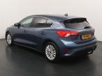 Ford Focus EcoBoost 125PK Titanium Business | Trekhaak | Win, Gebruikt, Blauw, Lichtsensor, Origineel Nederlands