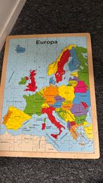 Puzzel europa, Ophalen of Verzenden, Zo goed als nieuw