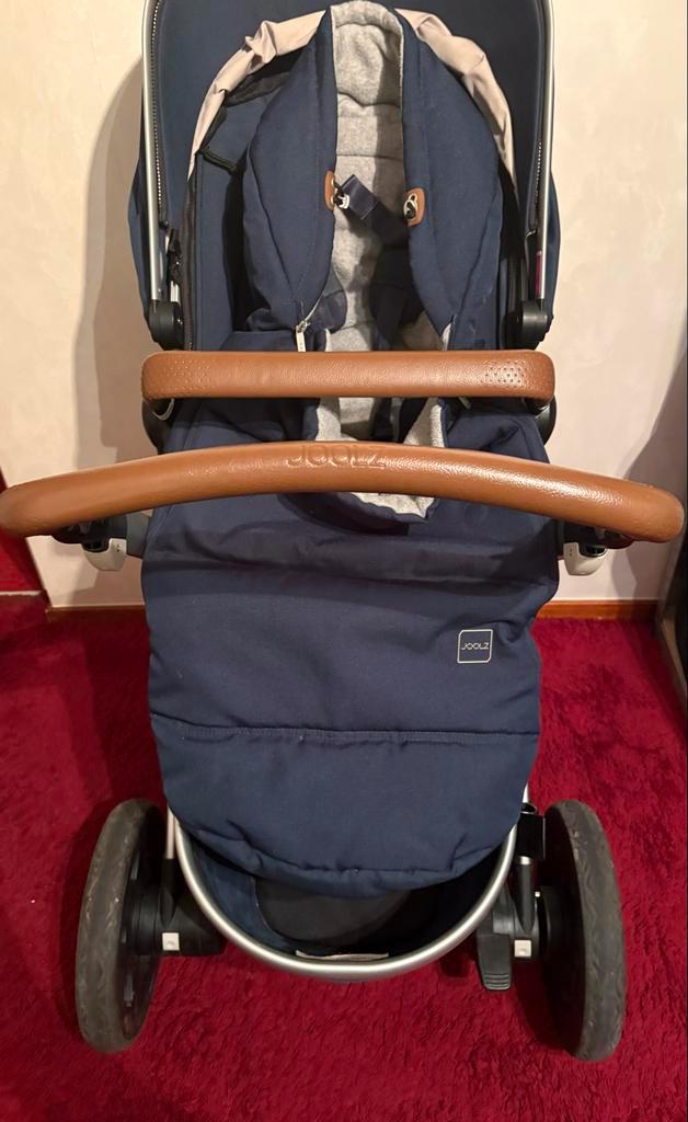 Joolz geo 2 blauw - nette staat!, Kinderen en Baby's, Kinderwagens en Combinaties, Gebruikt, Kinderwagen, Verstelbare duwstang