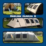 Familia 6 ( Obelinktent), Caravans en Kamperen, Zo goed als nieuw, Tot en met 6