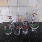 Gulpener bierglazen - 8 stuks, Ophalen of Verzenden, Zo goed als nieuw, Bierglas