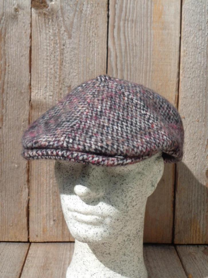 Gemêleerde rode wollen pet van Hatland maten S,M,L,XL,XXL, Kleding | Heren, Hoeden en Petten, Nieuw, Pet, 58 of 59 cm (L, 7¼ of ⅜ inch)