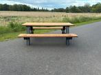 Hardhouten picknicktafel tuintafel hardhout, Ophalen of Verzenden, Nieuw, Rechthoekig