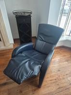 Blauwe relax stoel, Ophalen, 75 tot 100 cm, 50 tot 75 cm